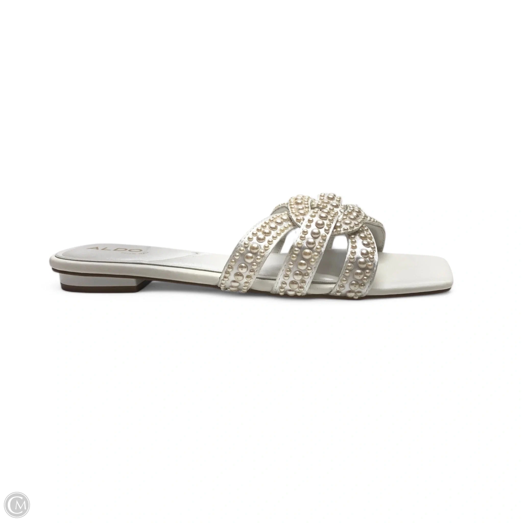 Flip - flop style men's sandals for beach wear Flip - flop style men's sandals for beach wear Sandals Flats By Aldo In White, Size: 6.5 Flip - flop style men's sandals for beach wear Flip - flop style men's sandals for beach wear Sandals Flats By Aldo In White, Size: 6.5