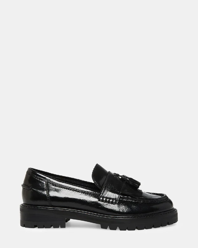 Men's loafers with a pointed toe for a stylish appearance Men's loafers with a pointed toe for a stylish appearance MINKA BLACK LEATHER Men's loafers with a pointed toe for a stylish appearance Men's loafers with a pointed toe for a stylish appearance MINKA BLACK LEATHER