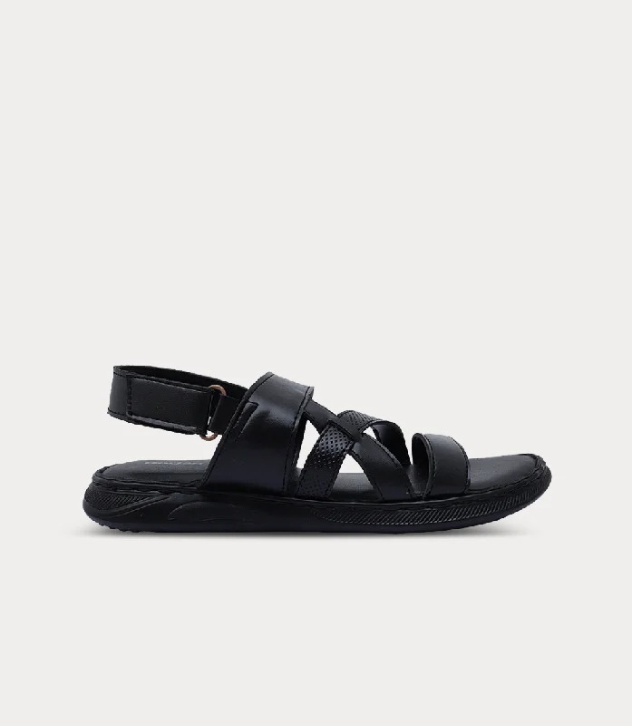Men's sandals with a shock - absorbing insole Men's sandals with a shock - absorbing insole BM6940-BLACK-Men Sandal Men's sandals with a shock - absorbing insole Men's sandals with a shock - absorbing insole BM6940-BLACK-Men Sandal