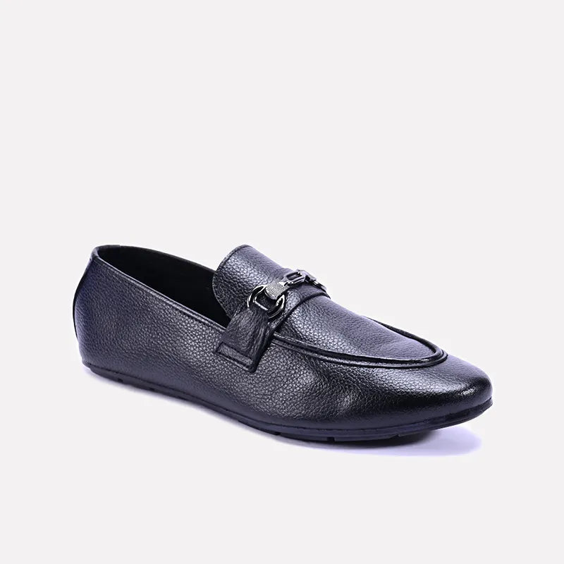 Men's loafers with a moc - toe design Men's loafers with a moc - toe design Preston Black Classic Horsebit Loafers 0130819 Men's loafers with a moc - toe design Men's loafers with a moc - toe design Preston Black Classic Horsebit Loafers 0130819