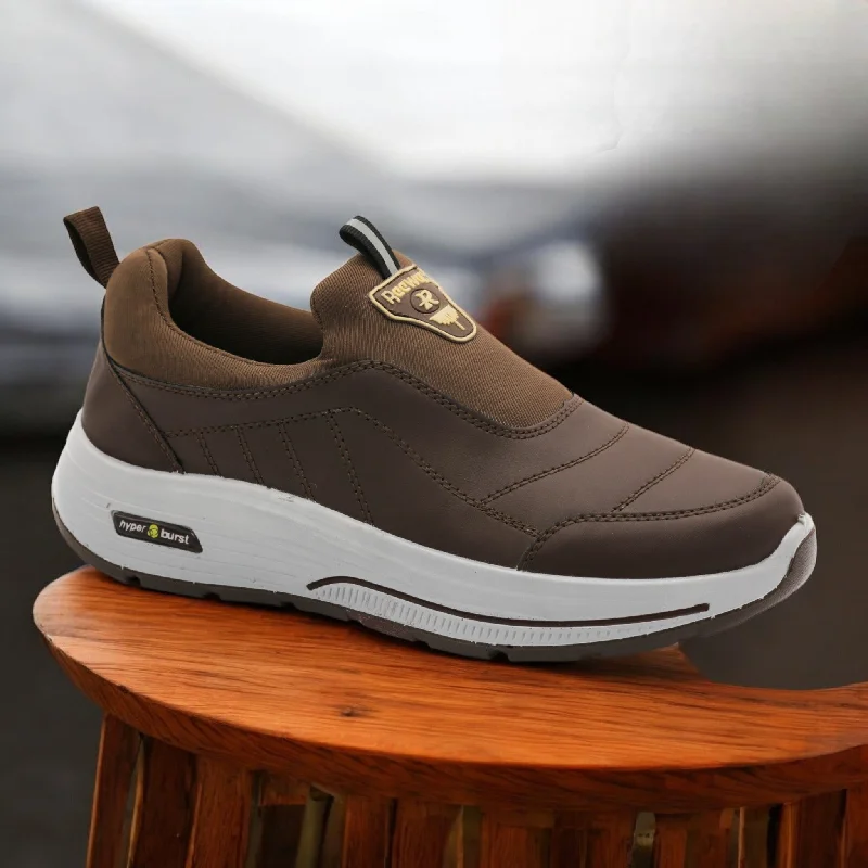 Men's slippers with a soft, flexible sole M0393 leather shoes