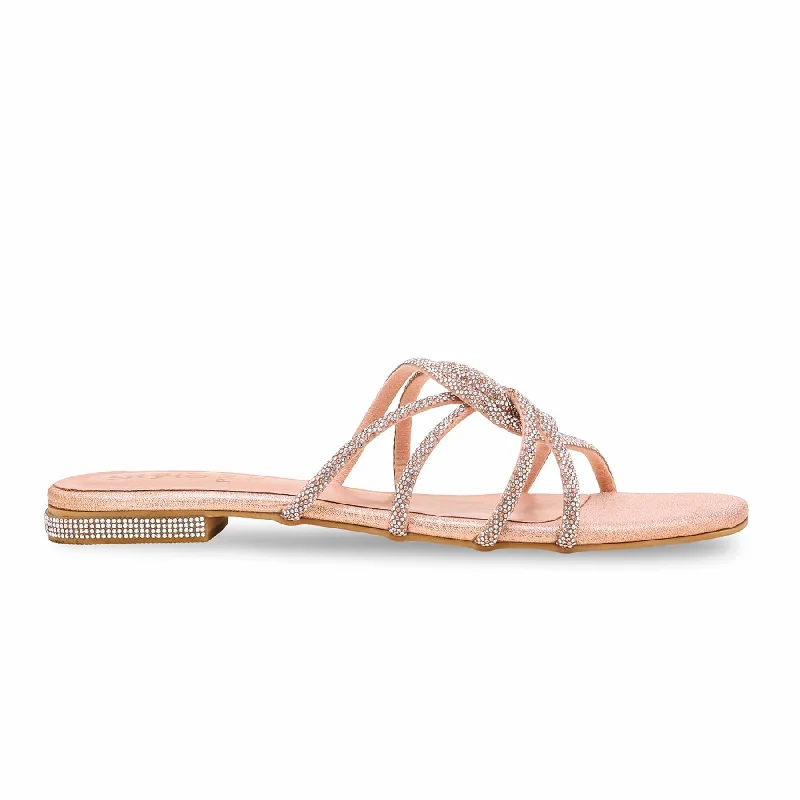 Men's slippers with a breathable fabric upper Peach Fancy Slipper FN7882
