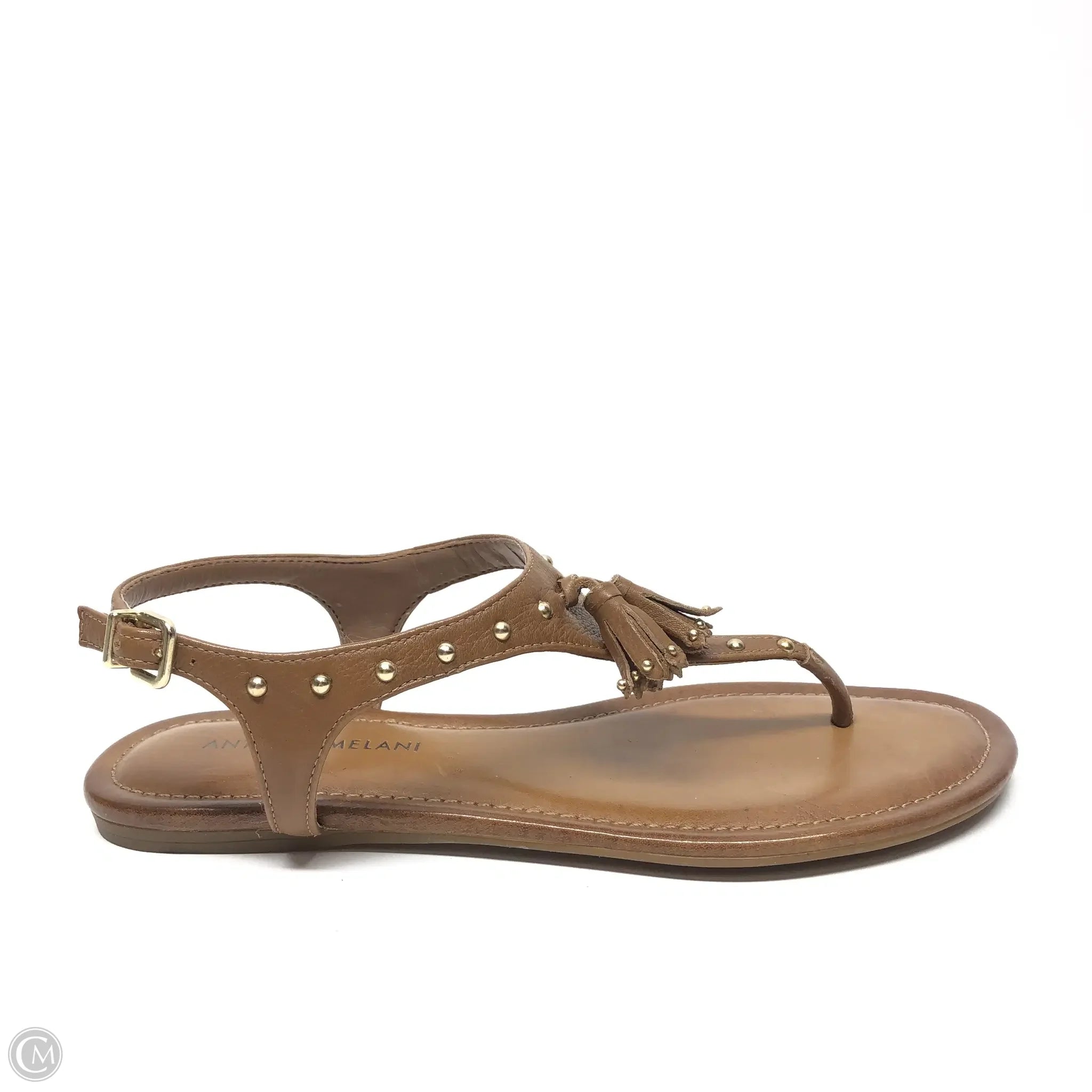 Men's sandals with a contrast stitching detail Men's sandals with a contrast stitching detail Sandals Flats By Antonio Melani In Brown, Size: 8.5 Men's sandals with a contrast stitching detail Men's sandals with a contrast stitching detail Sandals Flats By Antonio Melani In Brown, Size: 8.5