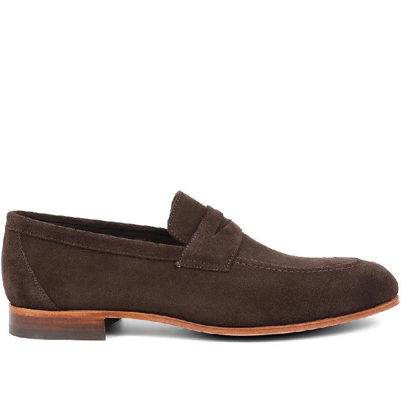 Men's casual shoes with a floral print for a unique style Cristo Leather Penny Loafers - CRISTO / 321 995 Men's casual shoes with a floral print for a unique style Cristo Leather Penny Loafers - CRISTO / 321 995