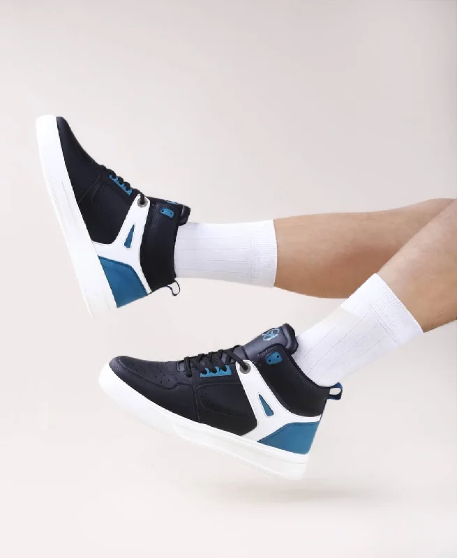 Men's casual shoes with a geometric pattern Bacca Bucci Sylvia Chunky-Sole Men’s Sneakers - Ultra-Lightweight Casual Shoes