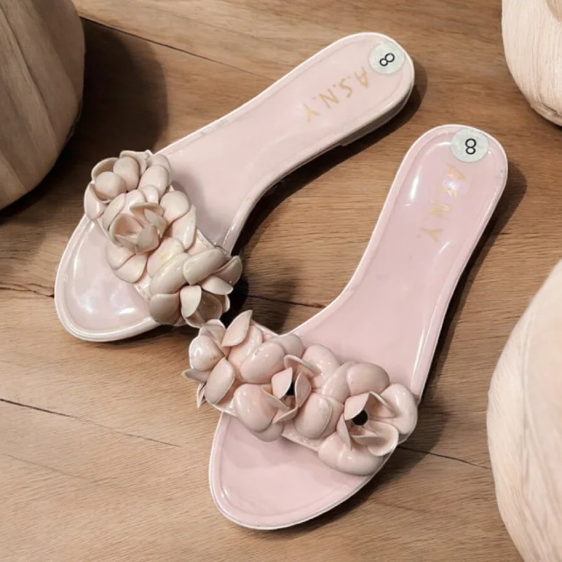 Men's slippers with a breathable fabric upper Flower slipper