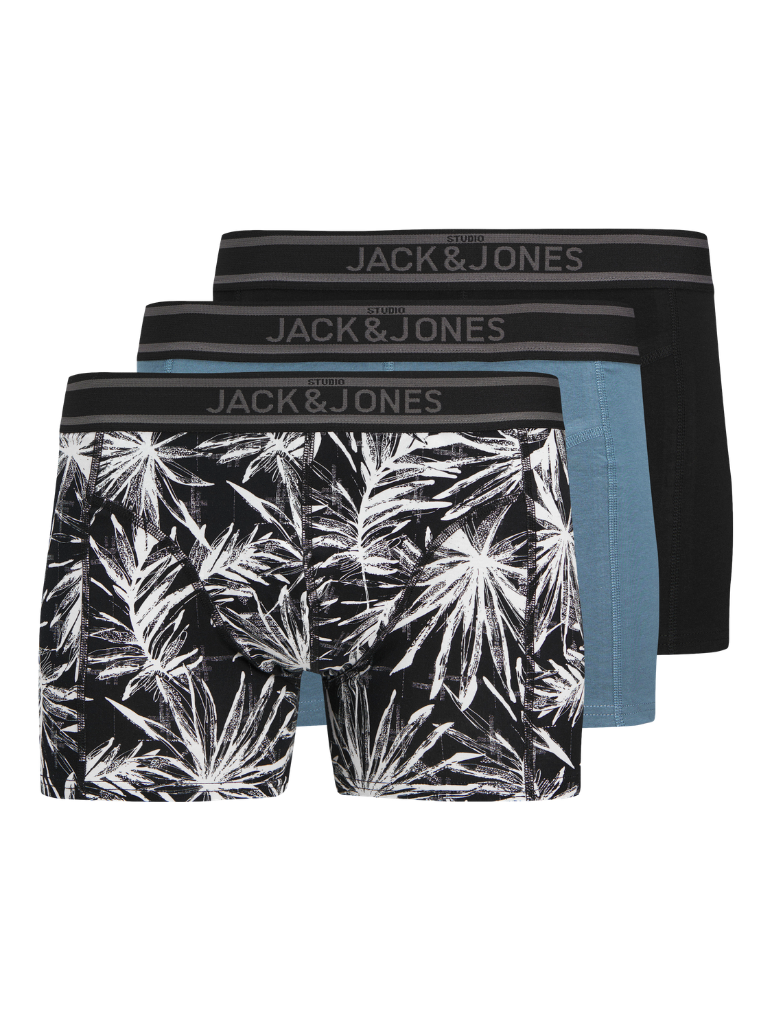 Men's slippers with a pointed toe for a stylish appearance Jack & Jones JACRICHARD 3 Pack Mens Trunks Black Men's slippers with a pointed toe for a stylish appearance Jack & Jones JACRICHARD 3 Pack Mens Trunks Black