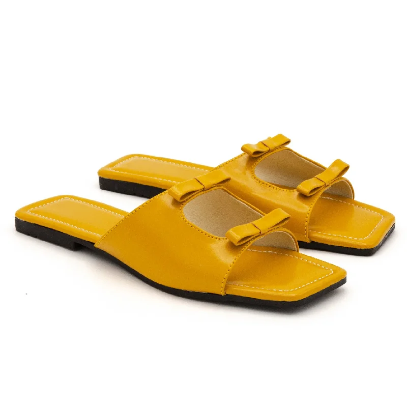 Men's slippers with a non - slip outsole for safety M077 flat slipper