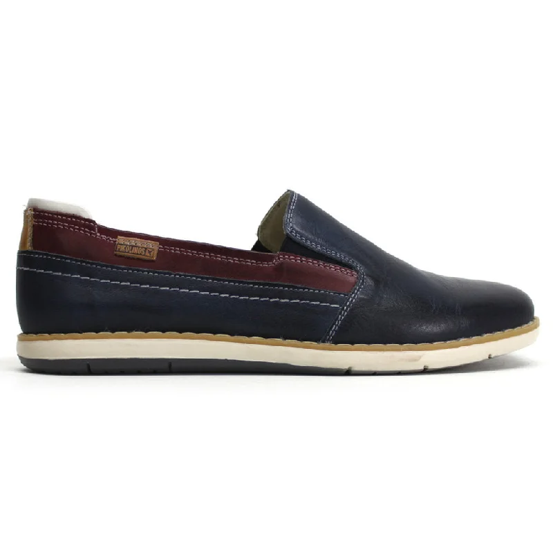 Men's casual shoes with a soft insole for cushioning Pikolinos Jucar Leather Men's Loafer Shoes Men's casual shoes with a soft insole for cushioning Pikolinos Jucar Leather Men's Loafer Shoes