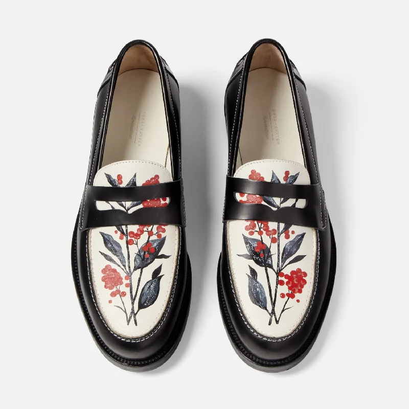 Men's loafers with a cushioned footbed Men's loafers with a cushioned footbed Wilde Hand-Painted Berry Penny Loafer - Men's Men's loafers with a cushioned footbed Men's loafers with a cushioned footbed Wilde Hand-Painted Berry Penny Loafer - Men's