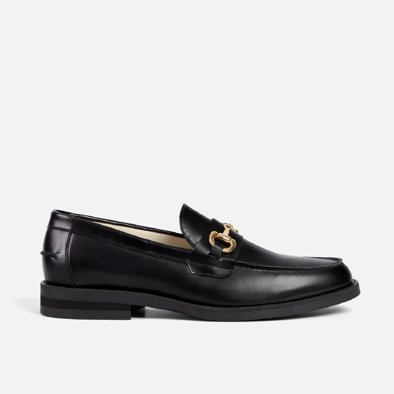 Men's loafers with a moc - toe design Men's loafers with a moc - toe design Wilde Black Bit Loafer - Men's Men's loafers with a moc - toe design Men's loafers with a moc - toe design Wilde Black Bit Loafer - Men's
