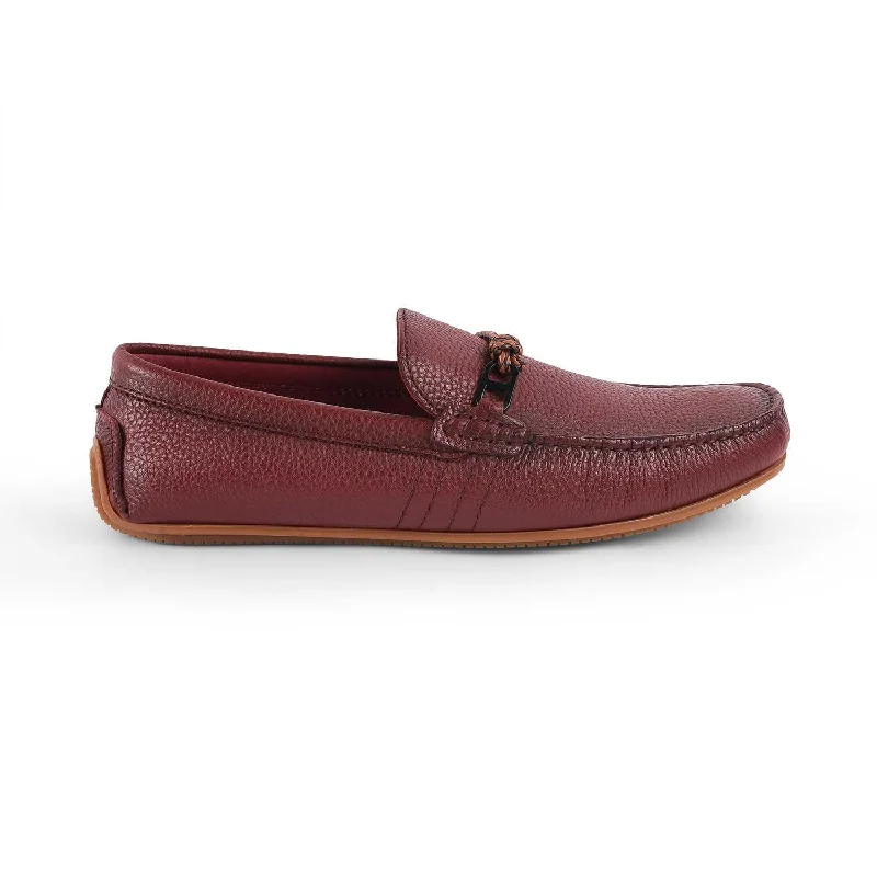 Men's loafers with a perforated leather upper for ventilation Men's loafers with a perforated leather upper for ventilation Tresmode Bristo Wine Men's Leather Driving Loafers Men's loafers with a perforated leather upper for ventilation Men's loafers with a perforated leather upper for ventilation Tresmode Bristo Wine Men's Leather Driving Loafers