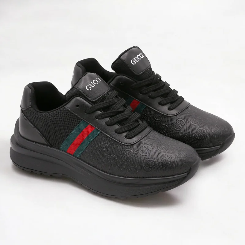 Leather men's slippers with a mule style Gg1088 men shoes