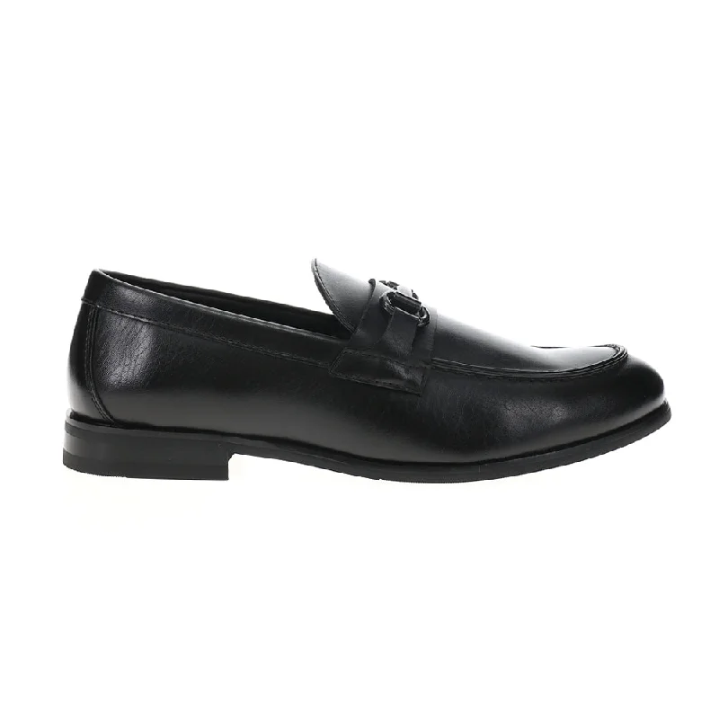 Men's formal shoes with a contrast stitching detail Men's formal shoes with a contrast stitching detail Bit Loafer Moc Toe Dress Shoes