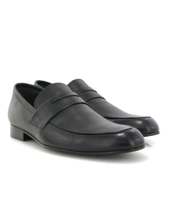 Men's formal shoes with a leather sole and heel Men's formal shoes with a leather sole and heel Atlanta Black Classic Penny Loafer Men's formal shoes with a leather sole and heel Men's formal shoes with a leather sole and heel Atlanta Black Classic Penny Loafer