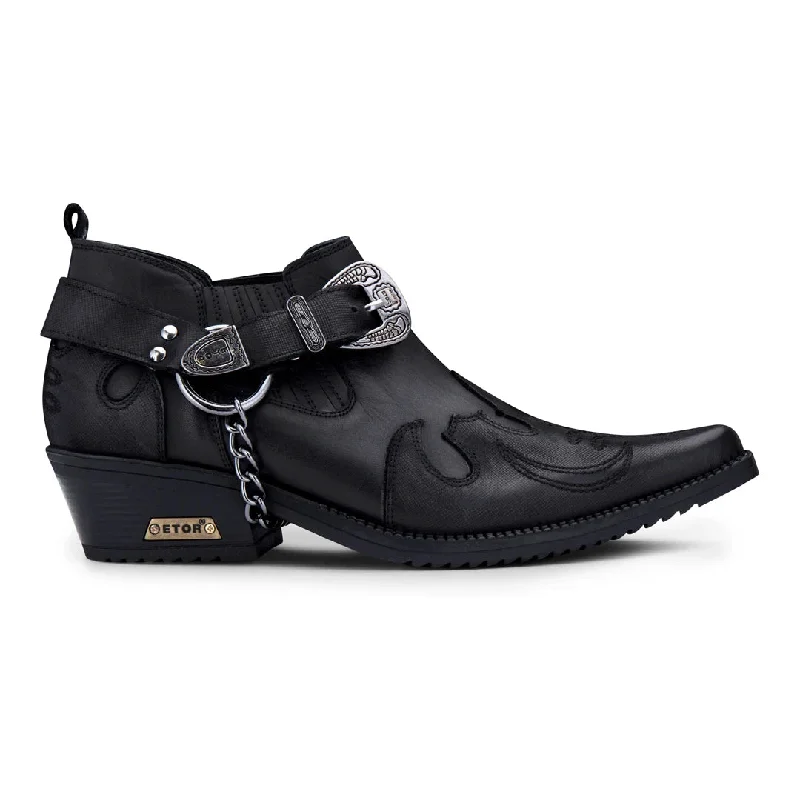 Men's formal shoes with a leather sole and heel Men's formal shoes with a leather sole and heel Leather Western Shoes Snake Pattern Metal Chain Men's formal shoes with a leather sole and heel Men's formal shoes with a leather sole and heel Leather Western Shoes Snake Pattern Metal Chain