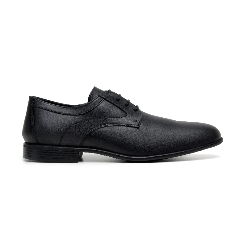 Men's leather formal Oxford shoes with a cap toe Men's leather formal Oxford shoes with a cap toe 'Justin' vegan-leather black vegan men's derby by Zette Shoes - black Men's leather formal Oxford shoes with a cap toe Men's leather formal Oxford shoes with a cap toe 'Justin' vegan-leather black vegan men's derby by Zette Shoes - black