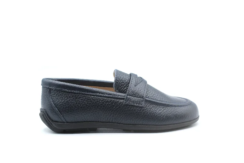Men's formal shoes with a leather sole and heel Men's formal shoes with a leather sole and heel Gravitas Navy Pebbled Loafer Men's formal shoes with a leather sole and heel Men's formal shoes with a leather sole and heel Gravitas Navy Pebbled Loafer