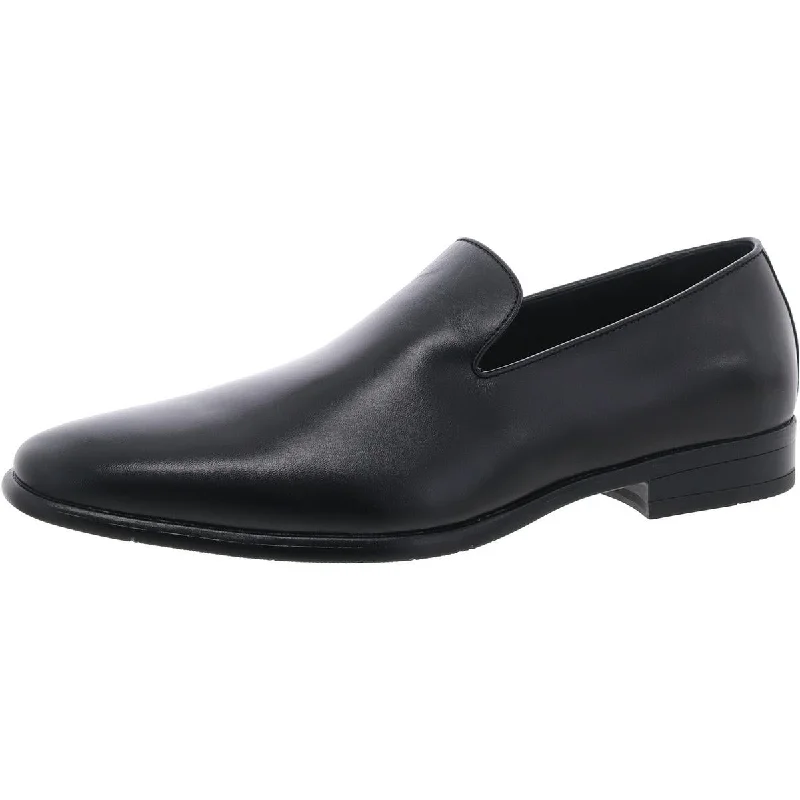 Men's formal shoes with a leather lining for breathability Stevens Mens Round Toe Slip On Loafers Men's formal shoes with a leather lining for breathability Stevens Mens Round Toe Slip On Loafers