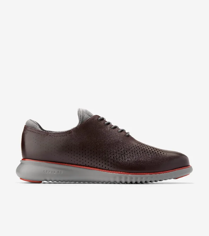 Men's formal shoes with a leather sole and heel Men's 2.ZERØGRAND Laser Wingtip Oxford Men's formal shoes with a leather sole and heel Men's 2.ZERØGRAND Laser Wingtip Oxford
