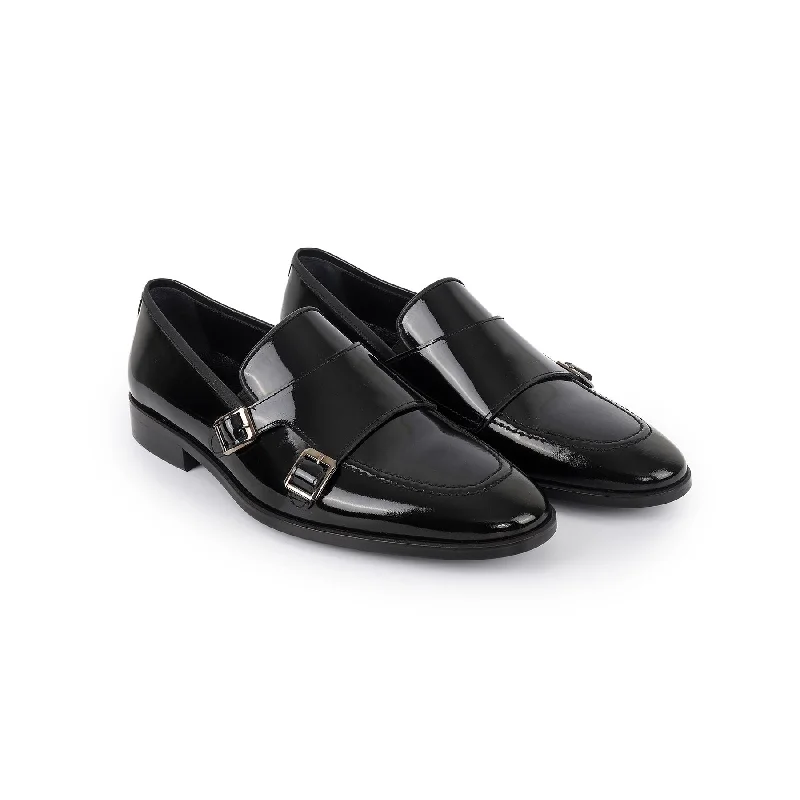 Men's formal shoes with a padded insole for comfort Men's formal shoes with a padded insole for comfort Hardin Patent Leather Double Monk Loafers Men's formal shoes with a padded insole for comfort Men's formal shoes with a padded insole for comfort Hardin Patent Leather Double Monk Loafers