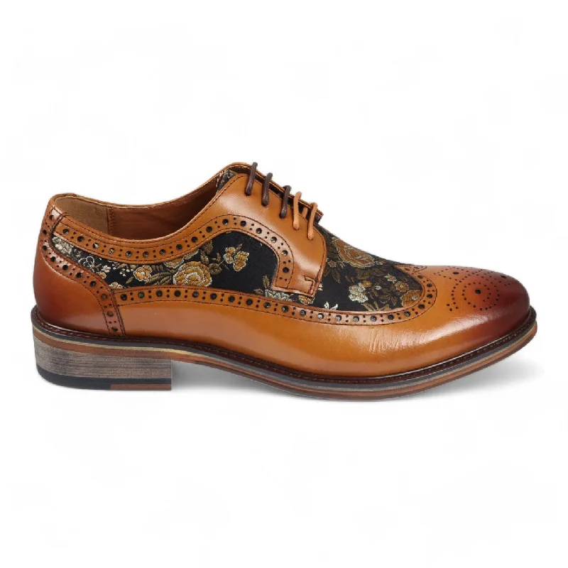 Men's formal shoes with a leather sole and heel Men's formal shoes with a leather sole and heel Justin Reess Men's Leather Floral Brogue Shoes - Ross Men's formal shoes with a leather sole and heel Men's formal shoes with a leather sole and heel Justin Reess Men's Leather Floral Brogue Shoes - Ross