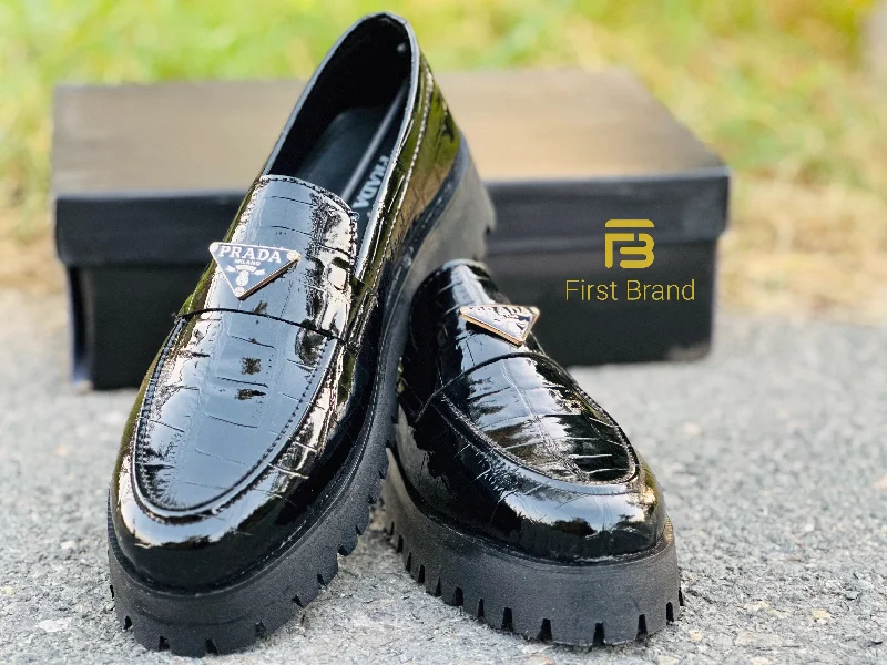 Men's casual sneakers with a mesh upper C009-PRADA bl