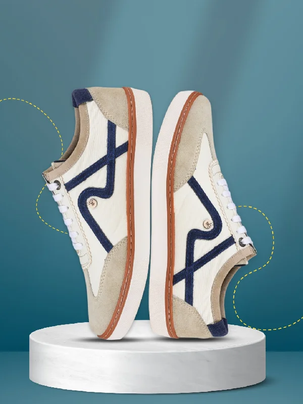 Men's casual shoes with a sporty look and feel Ezok Leather Casual Shoes For Men