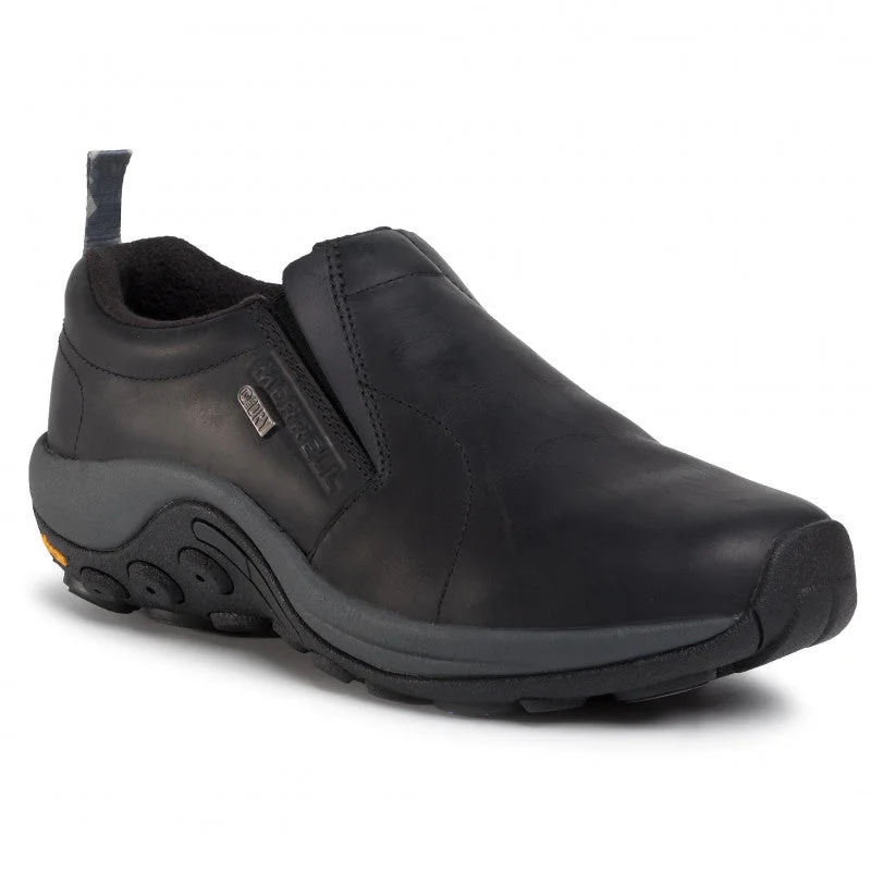 Men's casual shoes with a geometric pattern Merrell Jungle Moc Ltr WP Ice + Men's blk J33595 Men's casual shoes with a geometric pattern Merrell Jungle Moc Ltr WP Ice + Men's blk J33595
