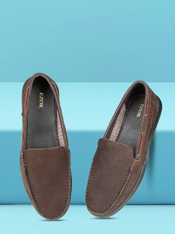 Men's casual shoes with a soft insole for cushioning Ezok Leather Casual Shoes For Men Men's casual shoes with a soft insole for cushioning Ezok Leather Casual Shoes For Men