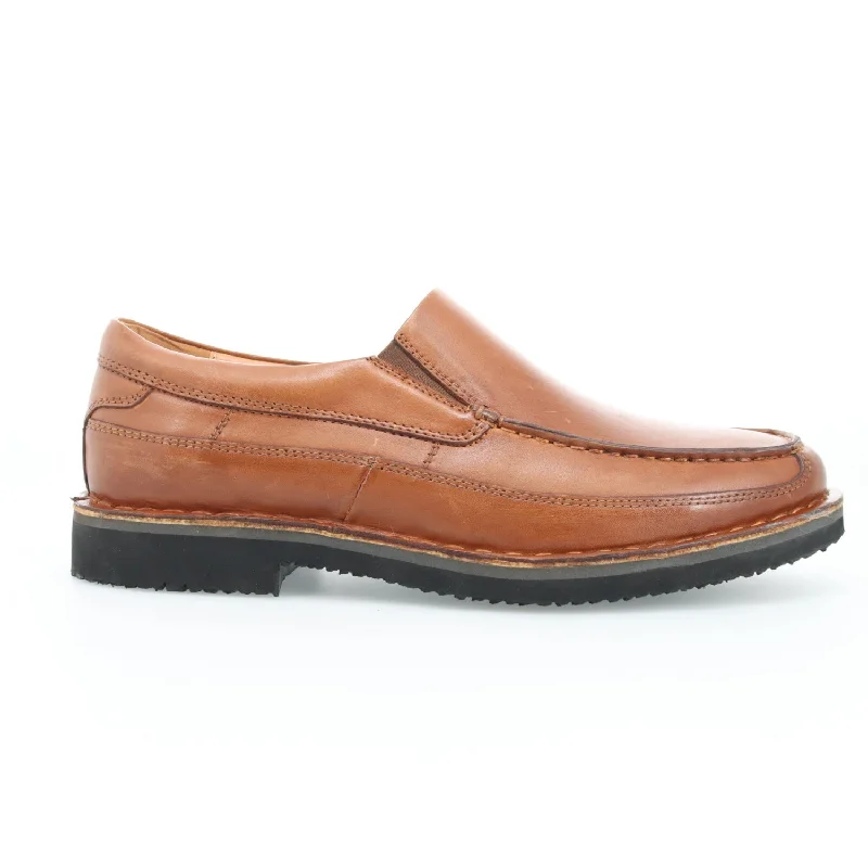 Men's formal shoes with a leather lining for breathability Men's formal shoes with a leather lining for breathability Flynn Slip On Moc Toe Dress Shoes Men's formal shoes with a leather lining for breathability Men's formal shoes with a leather lining for breathability Flynn Slip On Moc Toe Dress Shoes