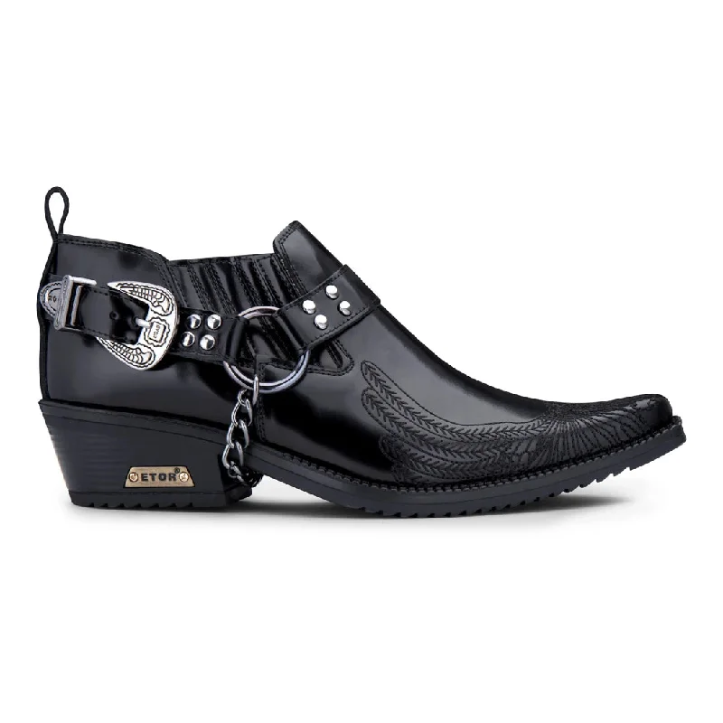Men's formal shoes with a leather lining for breathability Men's formal shoes with a leather lining for breathability Western Cuban Heel Wincklepickers Shoes Men's formal shoes with a leather lining for breathability Men's formal shoes with a leather lining for breathability Western Cuban Heel Wincklepickers Shoes