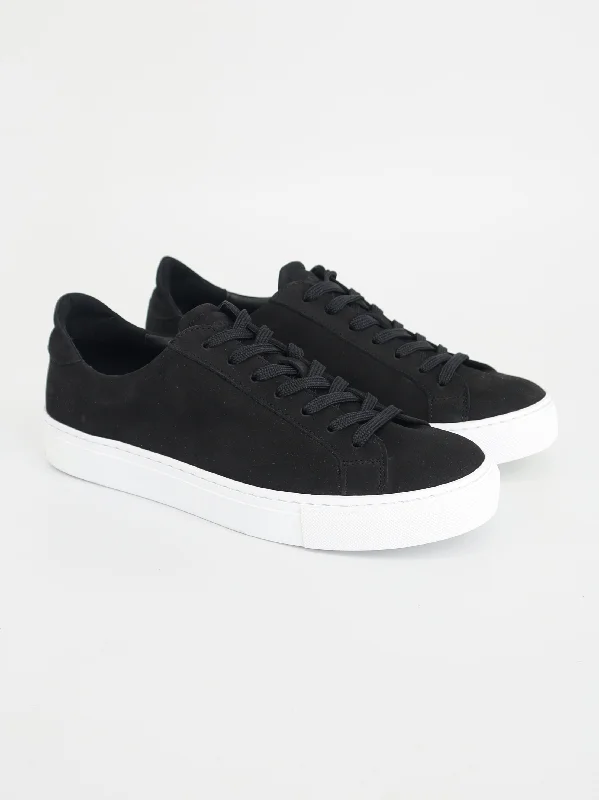 Men's casual sneakers with a mesh upper Men's Plain Casual Shoes,Black