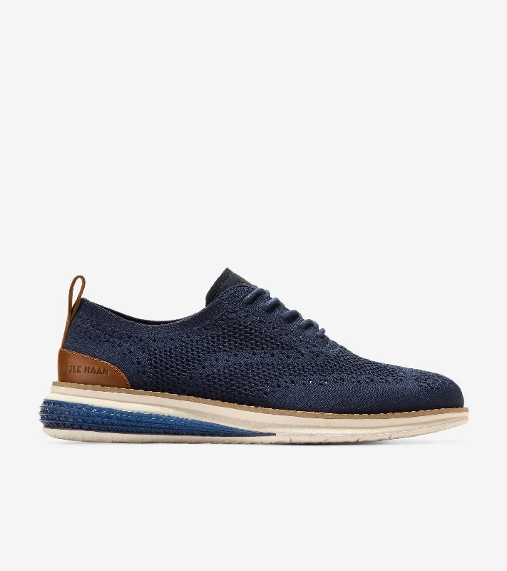 Men's formal shoes with a buckle closure Men's ØriginalGrand Energyweave Stitchlite™ Wingtip Oxford Men's formal shoes with a buckle closure Men's ØriginalGrand Energyweave Stitchlite™ Wingtip Oxford