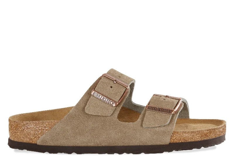 Men's casual shoes with a low - profile design BIRKENSTOCK - ARIZONA - REGULAR - SUEDE - SOFT FOOTBED Men's casual shoes with a low - profile design BIRKENSTOCK - ARIZONA - REGULAR - SUEDE - SOFT FOOTBED