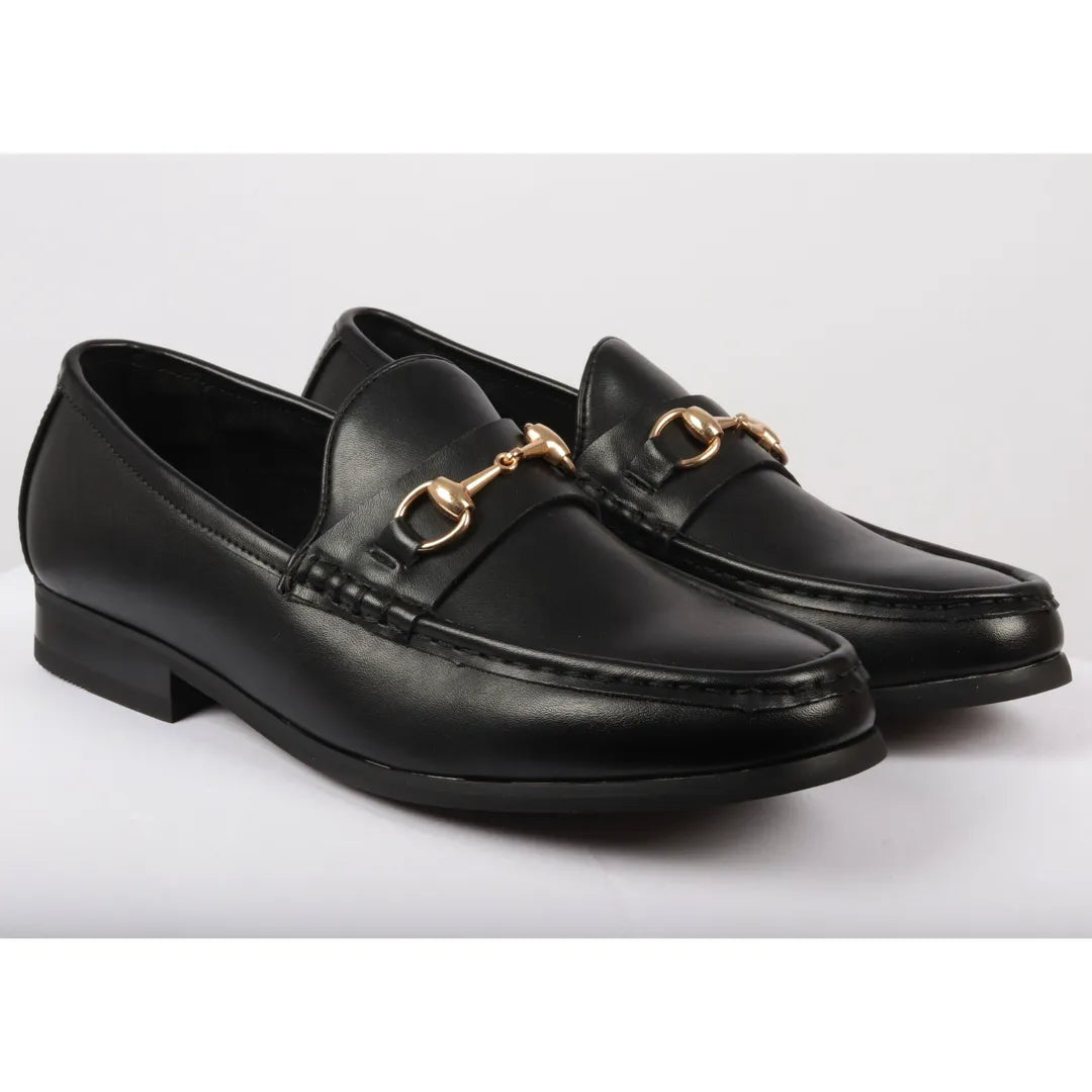 Men's formal shoes with a polished shine Men's formal shoes with a polished shine Leather Lined Slip On Gold Buckle Loafers Men's formal shoes with a polished shine Men's formal shoes with a polished shine Leather Lined Slip On Gold Buckle Loafers