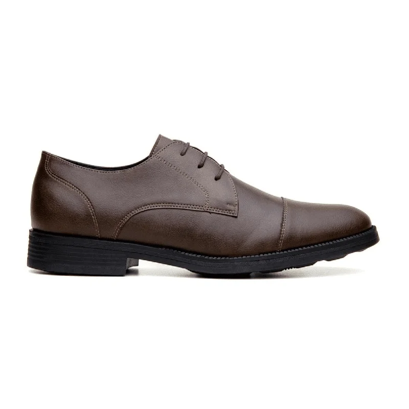Men's formal shoes with a double monk strap Men's formal shoes with a double monk strap 'Roma' classic vegan leather derby by Vincente Verde - espresso Men's formal shoes with a double monk strap Men's formal shoes with a double monk strap 'Roma' classic vegan leather derby by Vincente Verde - espresso