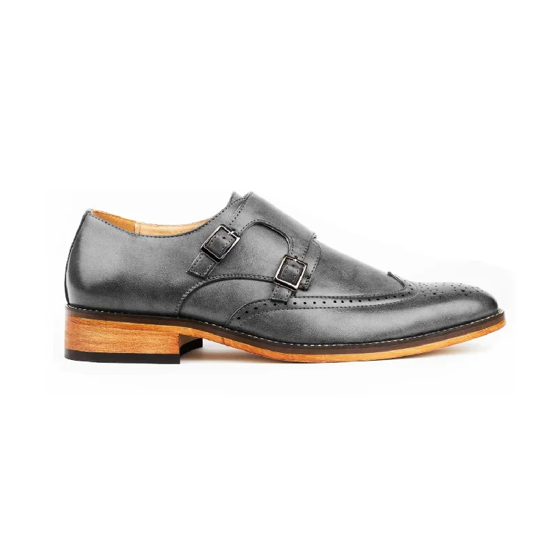 Men's formal shoes with a rubber heel cap for durability Men's formal shoes with a rubber heel cap for durability Gino Vitale Men's Monk Strap Brogue Dress Shoes Men's formal shoes with a rubber heel cap for durability Men's formal shoes with a rubber heel cap for durability Gino Vitale Men's Monk Strap Brogue Dress Shoes