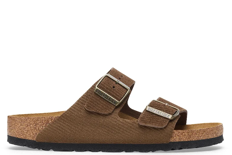 Men's casual shoes with a low - profile design BIRKENSTOCK - ARIZONA CORDUROY - NARROW - SUEDE LEATHER Men's casual shoes with a low - profile design BIRKENSTOCK - ARIZONA CORDUROY - NARROW - SUEDE LEATHER