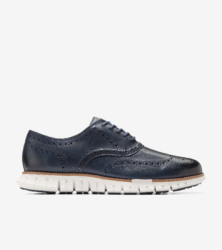 Men's formal shoes with a wingtip design Men's ZERØGRAND Remastered Wingtip Oxfords Men's formal shoes with a wingtip design Men's ZERØGRAND Remastered Wingtip Oxfords