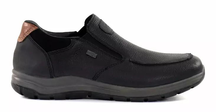 Men's casual shoes with a metallic trim Rieker 03651-00