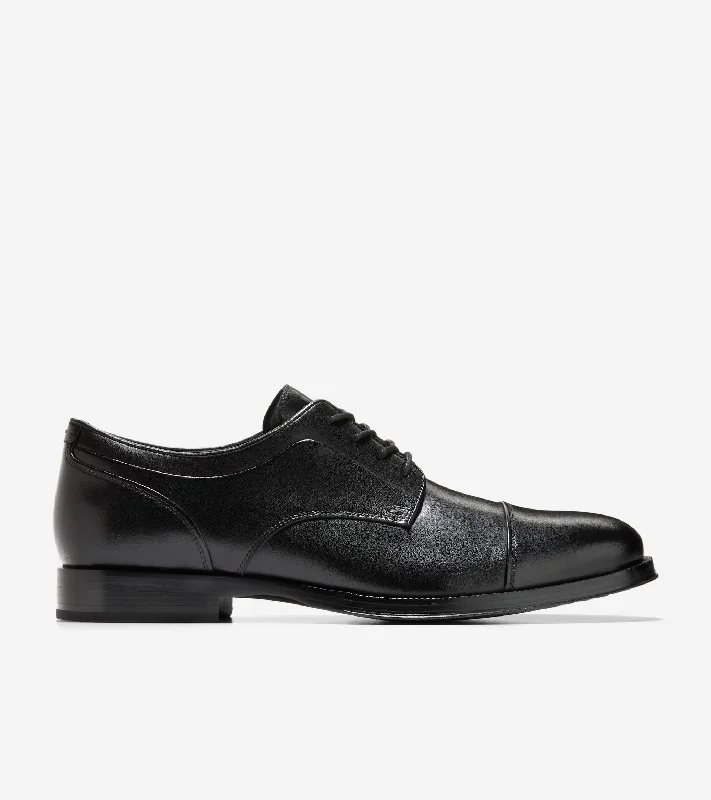 Men's formal shoes with a rubber heel cap for durability Men's Carnegie Cap Toe Oxford Men's formal shoes with a rubber heel cap for durability Men's Carnegie Cap Toe Oxford