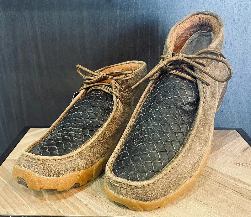 Men's casual shoes with a padded heel for comfort Twisted X Bass Print Original Driving Moc Men's casual shoes with a padded heel for comfort Twisted X Bass Print Original Driving Moc