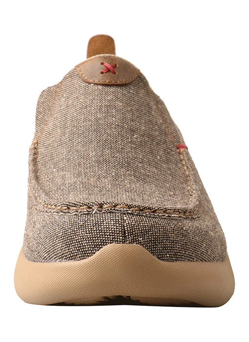 Men's casual shoes with a low - profile design Twisted X Slip On Driving Moc