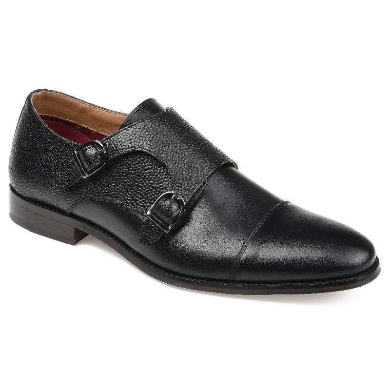 Men's formal shoes with a leather lining for breathability Men's formal shoes with a leather lining for breathability Thomas & Vine Calvin Double Monk Strap Dress Shoe Men's formal shoes with a leather lining for breathability Men's formal shoes with a leather lining for breathability Thomas & Vine Calvin Double Monk Strap Dress Shoe