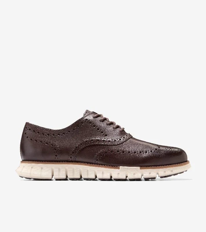 Men's formal shoes with a leather lining for breathability Men's ZERØGRAND Remastered Wingtip Oxford Men's formal shoes with a leather lining for breathability Men's ZERØGRAND Remastered Wingtip Oxford