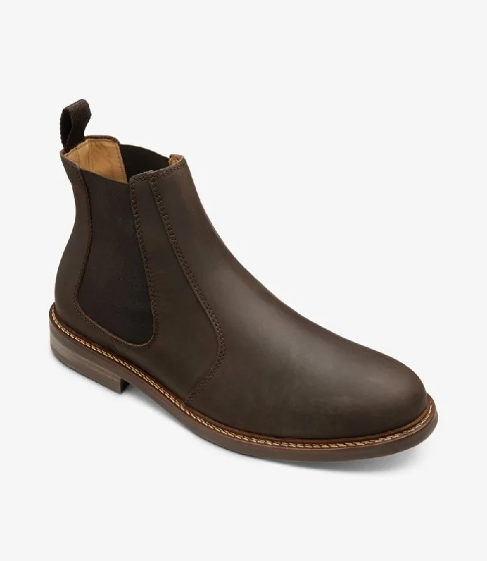 Men's casual shoes with a sporty look and feel LOAKE - Davy Premium Boot - Brown Oiled Nubuck Men's casual shoes with a sporty look and feel LOAKE - Davy Premium Boot - Brown Oiled Nubuck