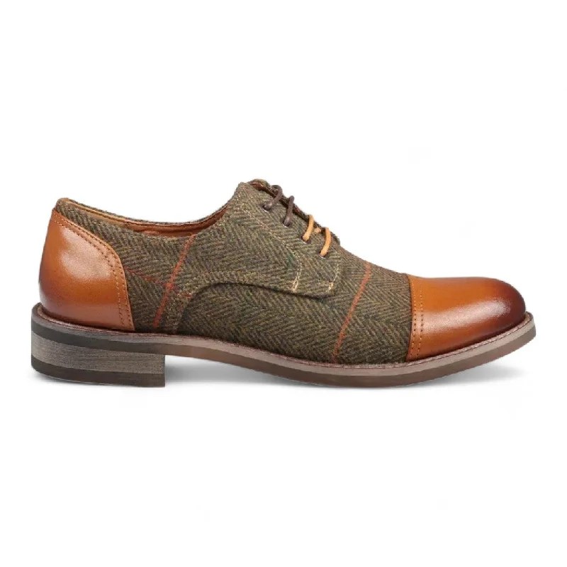 Men's formal shoes with a leather lining for breathability Men's formal shoes with a leather lining for breathability Justin Reess Men's Brown Leather Tweed Oxford Shoes - Theon Men's formal shoes with a leather lining for breathability Men's formal shoes with a leather lining for breathability Justin Reess Men's Brown Leather Tweed Oxford Shoes - Theon