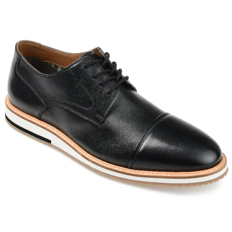 Men's formal shoes with a leather sole and heel Men's formal shoes with a leather sole and heel Thomas & Vine Hartley Cap Toe Derby Men's formal shoes with a leather sole and heel Men's formal shoes with a leather sole and heel Thomas & Vine Hartley Cap Toe Derby