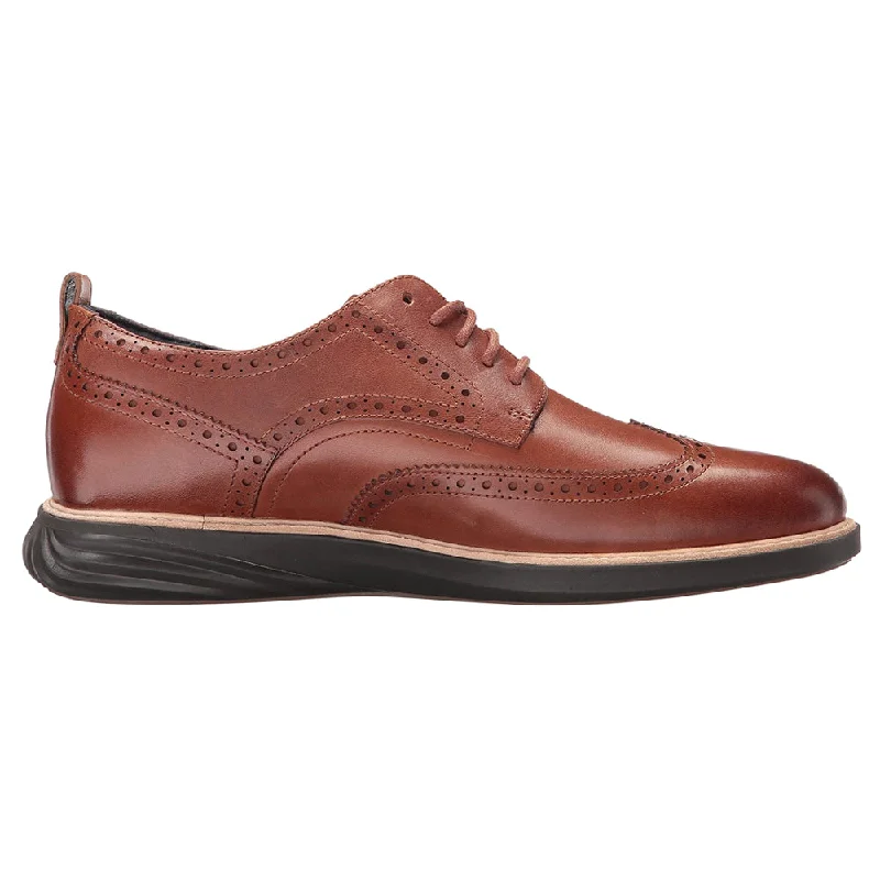 Men's leather formal Oxford shoes with a cap toe Men's leather formal Oxford shoes with a cap toe Grand Evolution Shortwing Oxford Wingtips Dress Shoes Men's leather formal Oxford shoes with a cap toe Men's leather formal Oxford shoes with a cap toe Grand Evolution Shortwing Oxford Wingtips Dress Shoes